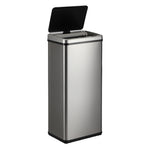 Oikiture Motion Sensor Bin 60L Automatic Silver