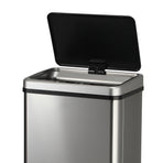 Oikiture Motion Sensor Bin 60L Automatic Silver