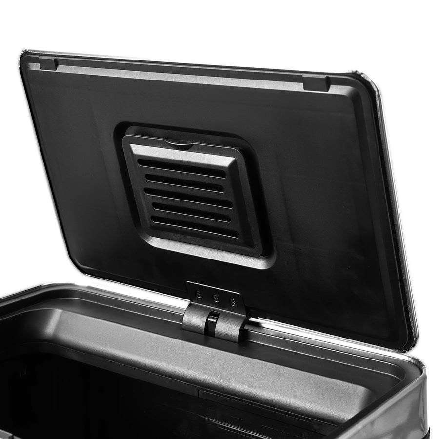 Oikiture 75L Motion Sensor Bin Automatic Rubbish Trash Can Silver
