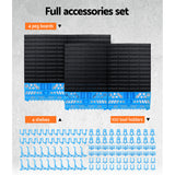 Giantz 108 Storage Bin Rack Wall Mounted - Close-Up Angle