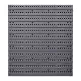 Giantz 48 Storage Bin Rack Wall Mounted Steel Board - Side View