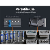 Giantz 96 Storage Bin Rack Wall Mounted - Top-Down View