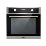 Devanti Electric Built In Wall Oven 80L Convection Grill Ovens Stainless Steel - Low Angle