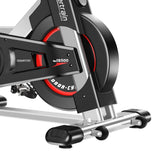 Powertrain IS-500 Heavy-Duty Exercise Spin Bike Electroplated - Silver