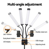 Embellir LED Beauty Light for Makeup Tattoo Eyelash Extensions Salon Spa Studio - Top-Down View
