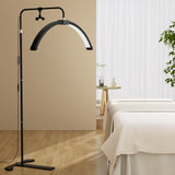 Embellir LED Beauty Light Half Moon Lamp Makeup Tattoo Eyelash Extensions Salon - Close-Up Angle