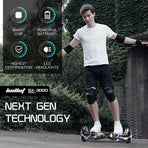 BULLET Gen III Hoverboard Scooter, Dual Copper Motors, UL Certified, AU Compliant, 6.5' Wheels, Superior Self Balancing System, LED Lights, Carry Bag,