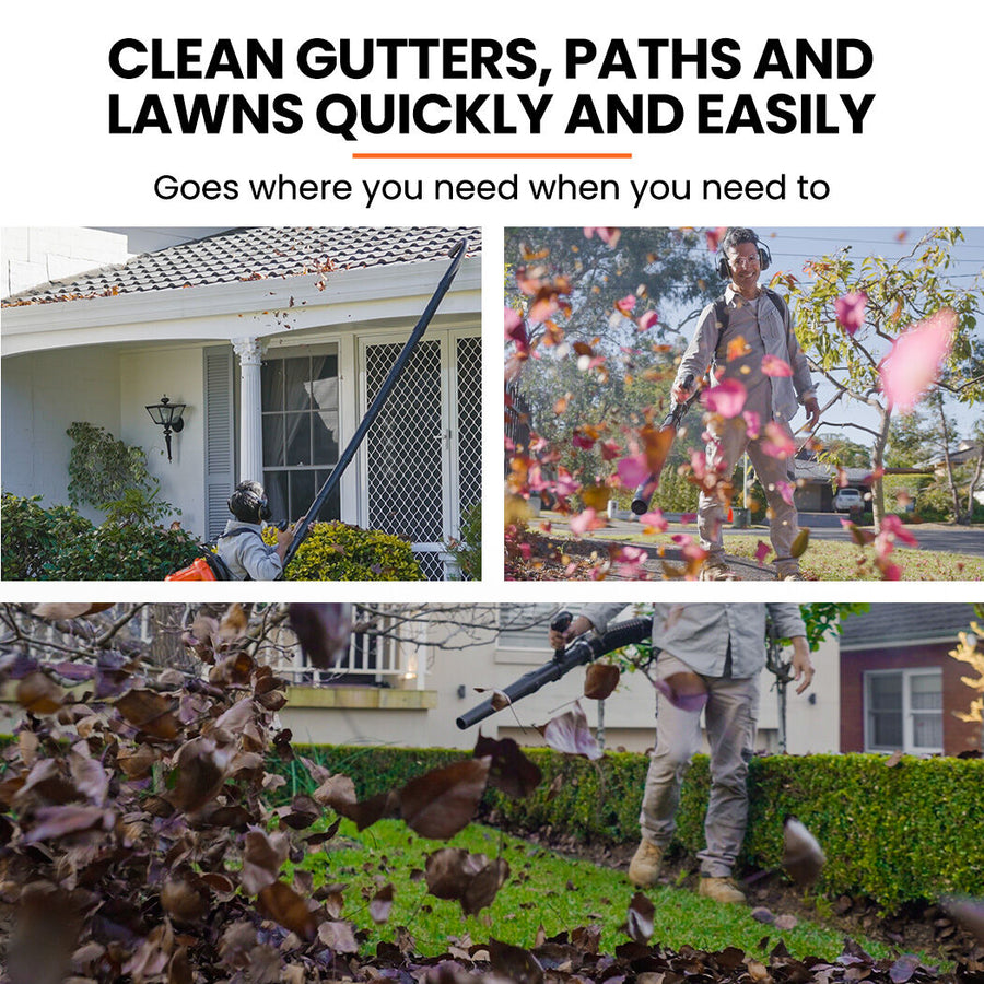 MTM 30CC Backpack Petrol Leaf Blower Yard Garden Commercial Outdoor