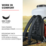 Baumr-AG Backpack 2-Stroke Petrol Powered Chemical Sprayer Fogger Mister Blower - Top-Down View