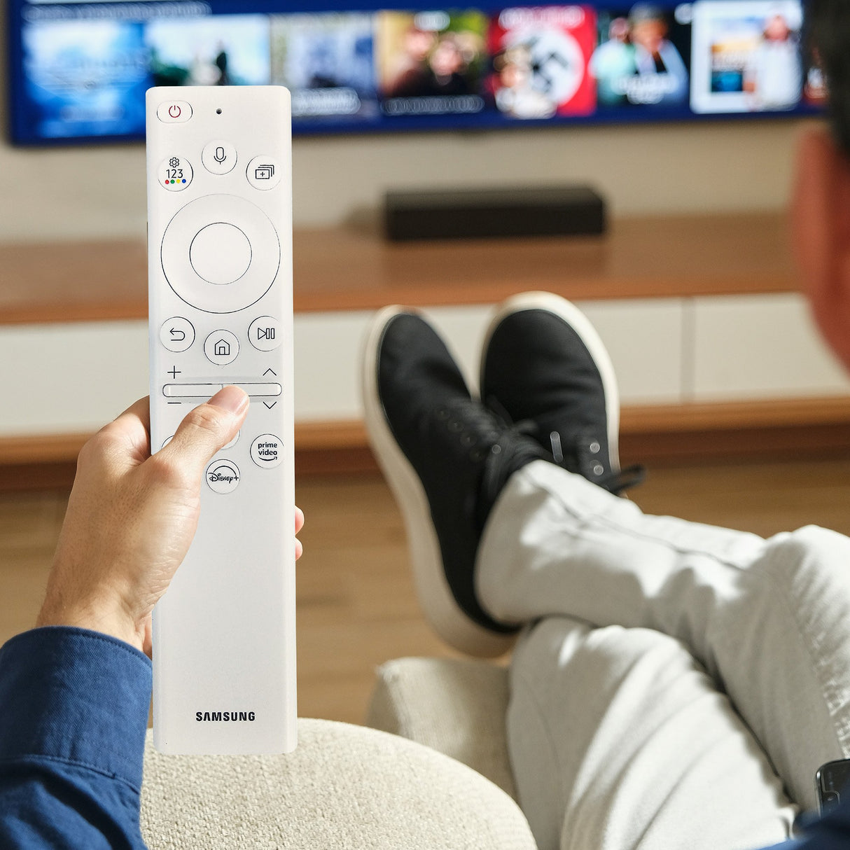 Samsung TV Remote Control with Solar Cell - BN5901391B