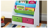 Kids Children Bookcase/ Toy Bins - Side View