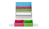 Kids Children Bookcase/ Toy Bins - Top-Down View