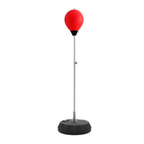 Everfit Adult Punching Bag Stand 150cm Adjustable Freestanding with Gloves and Pump - Side View