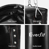 Everfit Hanging Boxing Punching Bag Home Gym Training - Rear View