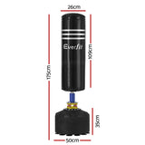 Everfit Boxing Punching Bag Stand 175CM Home Gym Training - Front View
