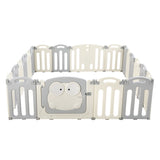 Keezi Baby Playpen 20 Panels Foldable Toddler Fence Safety Play Activity Centre - Top-Down View