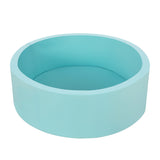 Keezi Kids Ball Pit 90x30cm Ocean Foam Play Pool Barrier Toys Children Blue - Side View