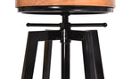 1 X Vintage Retro Industrial Swivel Bar Stool