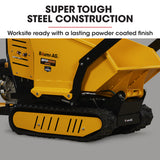 BAUMR-AG Motorised Ride On Tracked Wheelbarrow Dumper, 10HP Briggs & Stratton Petrol Engine 500kg Capacity (BPR1000)