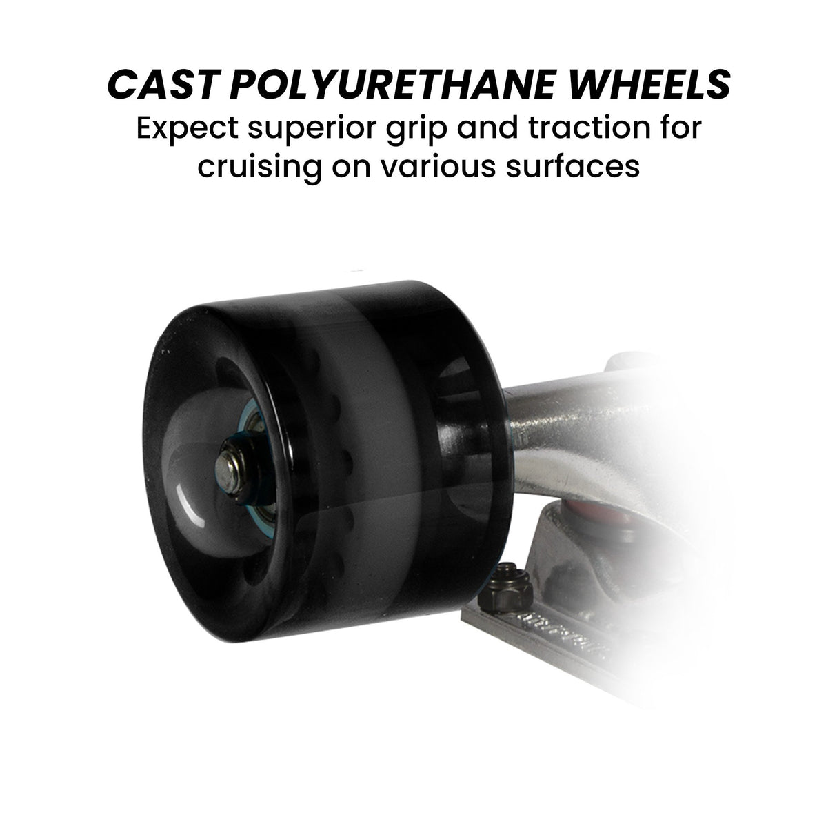 Kryptonics 26-inch Skateboard Mini Cutaway Cruiser Board - 89 IS Fine