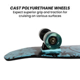 Kryptonics 28-Inch Skateboard Cruiser Board - Negative