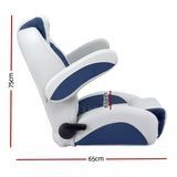 Seamanship Reclining Captain Boat Seat 90°-155° Recline, 19cm Thick Cushion - Front View