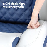 Seamanship Reclining Captain Boat Seat 90°-155° Recline, 19cm Thick Cushion - Rear View
