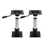 Seamanship Boat Seat Pedestal 34–46cm Adjustable Gas Lift 360 Degrees Swivel 2 Pack