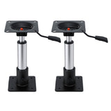 Seamanship Boat Seat Pedestal 34–46cm Adjustable Gas Lift 360 Degrees Swivel 2 Pack
