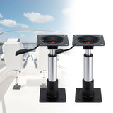Seamanship Boat Seat Pedestal 34–46cm Adjustable Gas Lift 360 Degrees Swivel 2 Pack - Extra Image