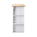 Oikiture Bar Table Dining Storage Shelf Wine Rack