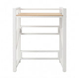 Artiss Over Washing Machine Rack Laundry Shelf Space Saver 75cm White - Top-Down View