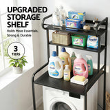 Artiss Bathroom Storage Shelf Over Washing Machine Toilet 3 Tier - Rear View