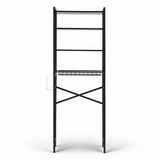 Artiss Over Toilet Bathroom Storage Rack Space Saving 4 Tier Organiser White - Top-Down View