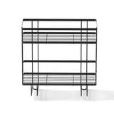 Artiss Over Toilet Storage Rack Bathroom Shelf Organizer 2 Tier - Side View