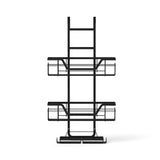 Artiss 3 Tier Over The Door Shower Caddy Hanging Bathroom Storage Organizer - Side View