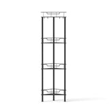 Artiss 2x Floor Standing Shower Caddy 4 Tier Rustproof Bathroom Storage - Top-Down View