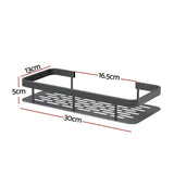 Cefito 2 Packs Bathroom Shelf Storage Rack - Front View