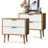 Oikiture Bedside Tables Set of 2 Side Table - Extra Image