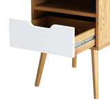 Oikiture Bedside Tables Set of 2 Side Table