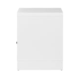 Oikiture Bedside Tables Hamptons Furniture White