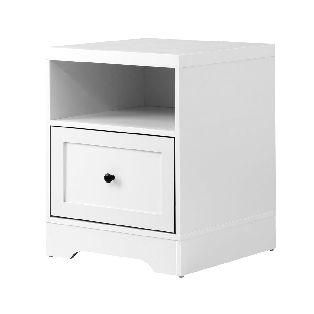 Oikiture 2PCS Bedside Tables Hamptons Furniture