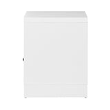 Oikiture 2PCS Bedside Tables Hamptons Furniture - 45-Degree Angle