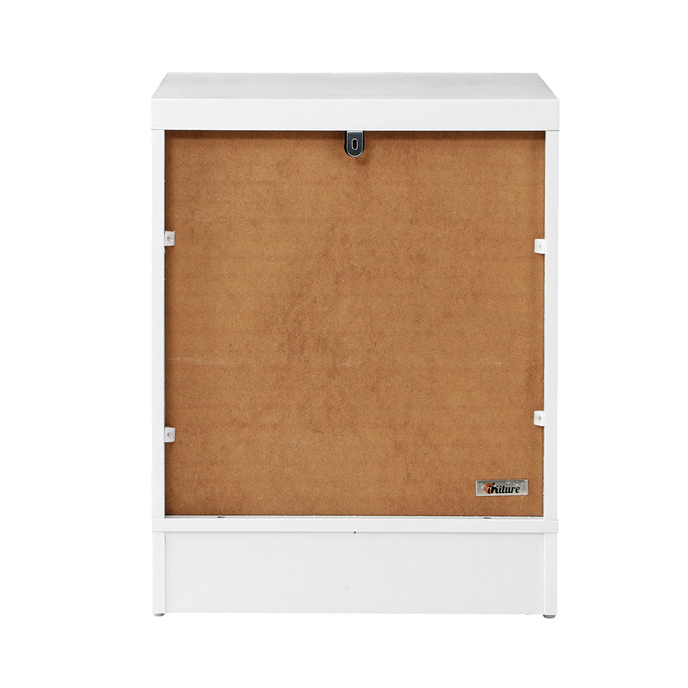 Oikiture 2PCS Bedside Tables Hamptons Furniture