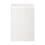 Oikiture Bedside Tables Set of 2 Display Shelf White