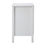 Oikiture 2x Bedside Table Nightstand Vintage