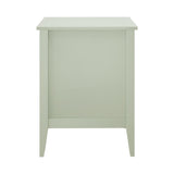 Oikiture Bedside Tables Set of 2 Side End Nightstand Green - Extra Image