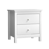 Oikiture Bedside Tables Set of 2 Nightstand Side Table