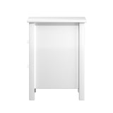 Oikiture Bedside Tables Set of 2 Nightstand Side Table