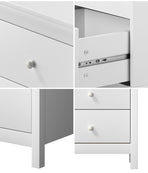 Oikiture Bedside Tables Set of 2 Nightstand Side Table